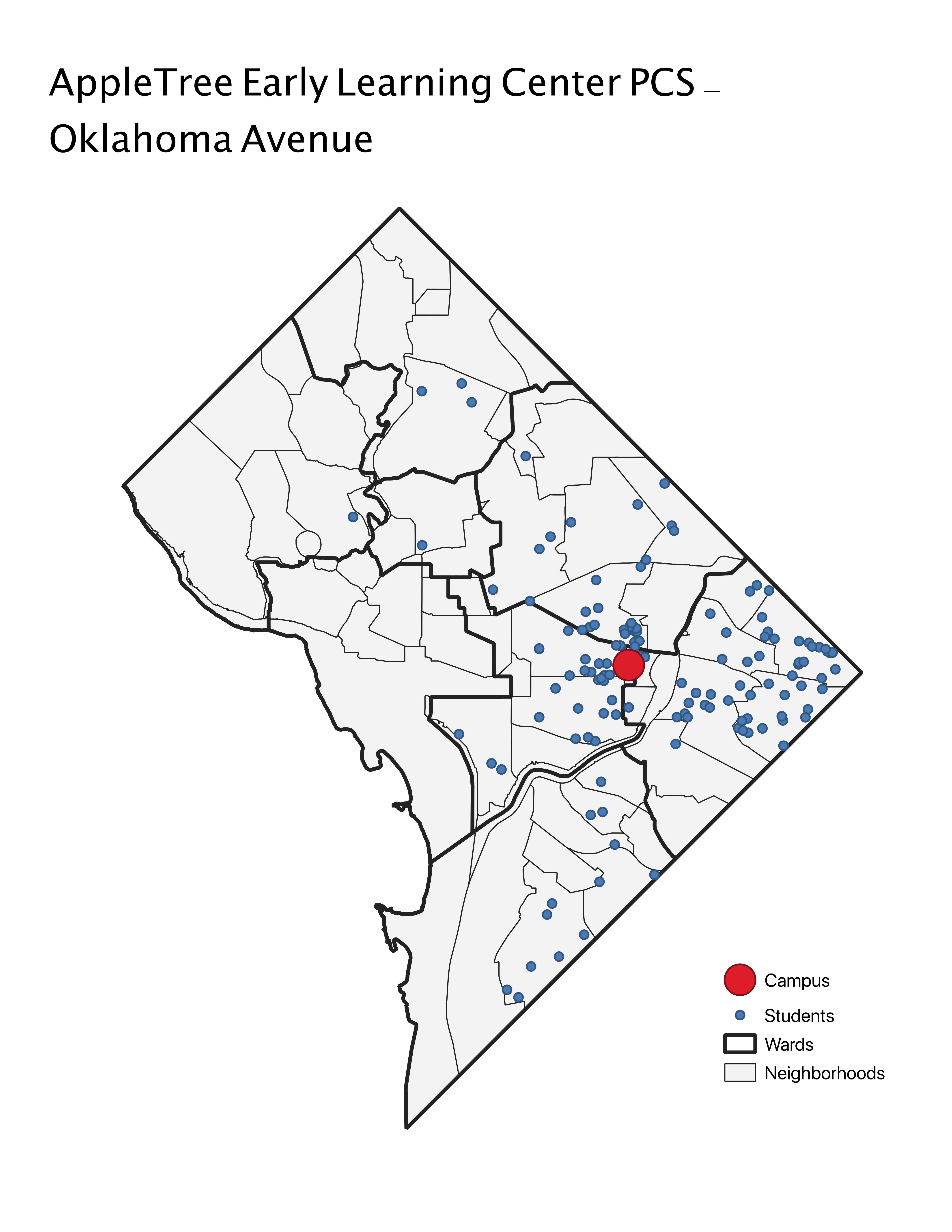 Apple Tree Early Learning Center PCS - Oklahoma Avenue 2019 Student Location Map.jpeg