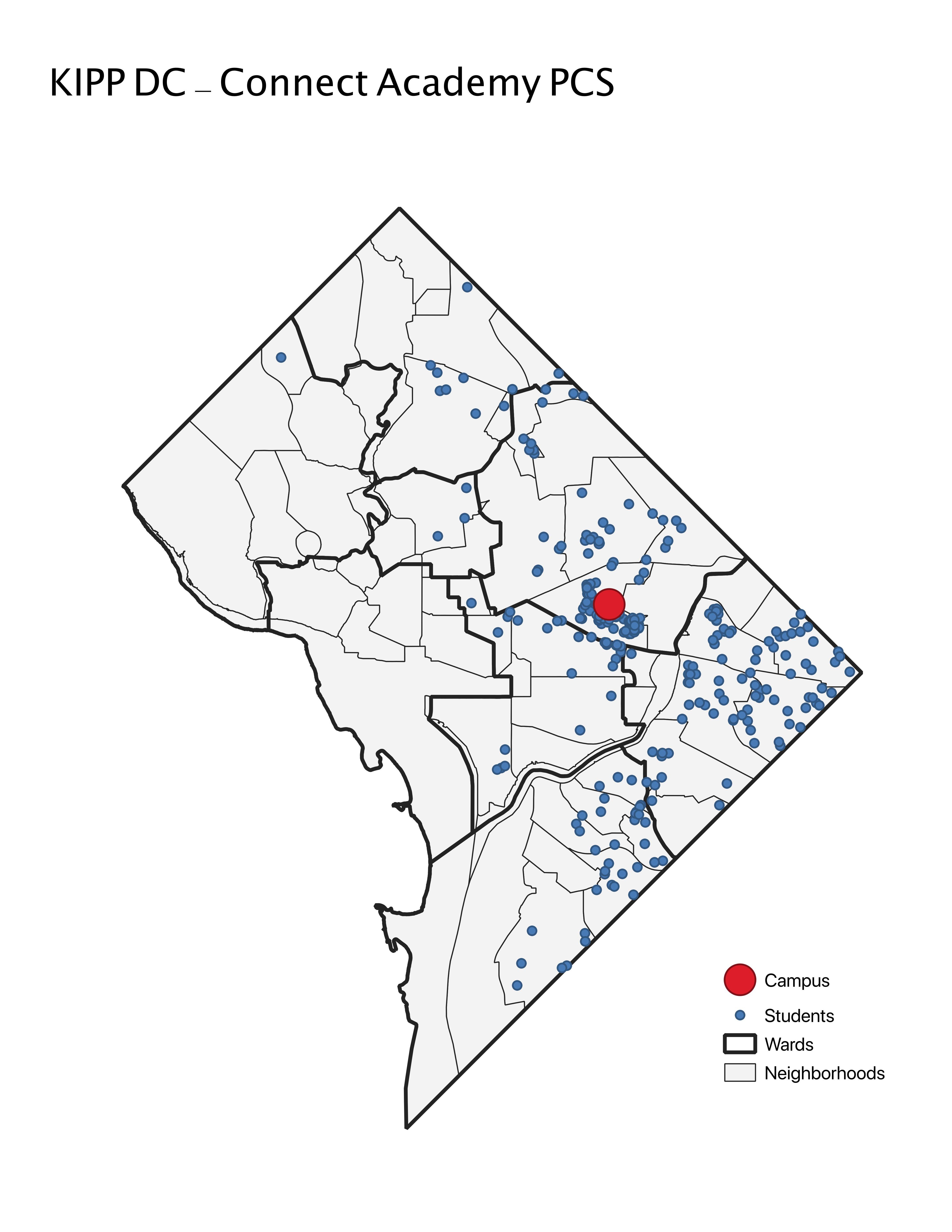 KIPP DC - Connect Academy PCS 2019 Student Location Map.jpeg