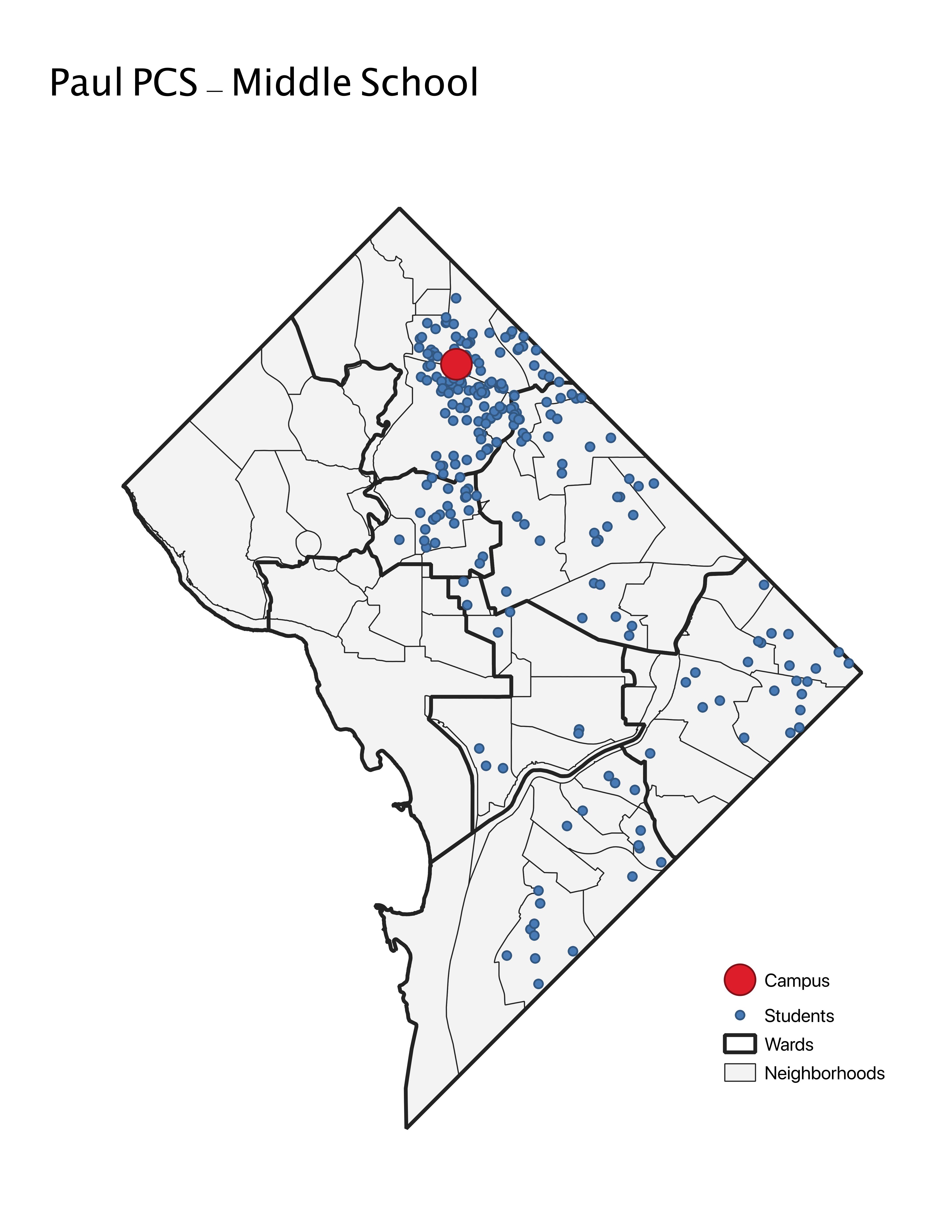 Paul PCS - Middle School 2019 Student Location Map.jpeg