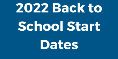 Back to School Start Dates