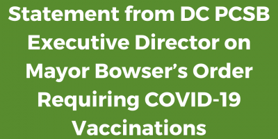 DC PCSB Statement on Vaccine Mandates