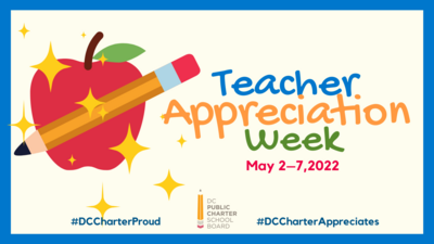 Teacher Appreciation Week DC PCSB