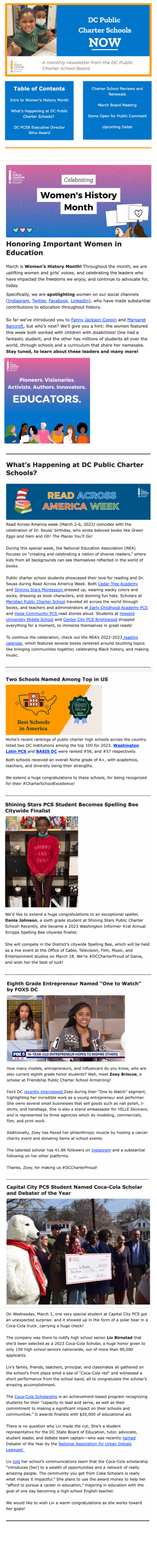 March 2023 newsletter p1