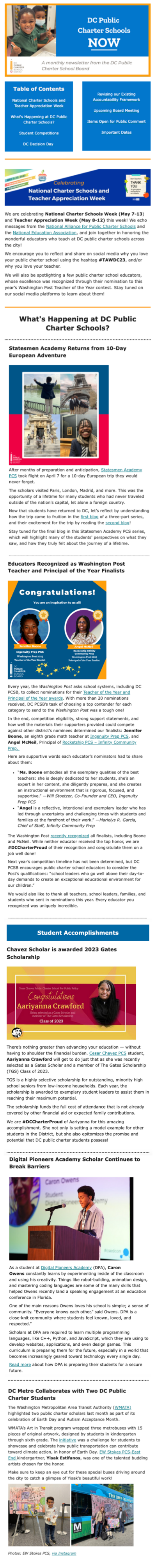 May 2023 Newsletter P1