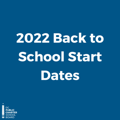 Back to School Start Dates