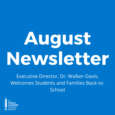 August Newsletter