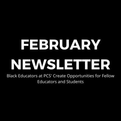FEBRUARY NEWSLETTER