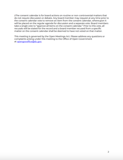 DC PCSB June 2022 Board Meeting Agenda Page II