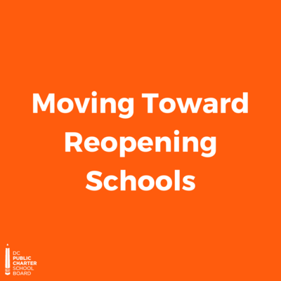 Moving Toward Reopening Schools
