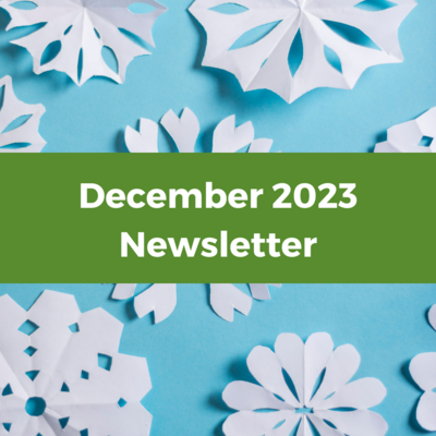 December 2023 Newsletter cover