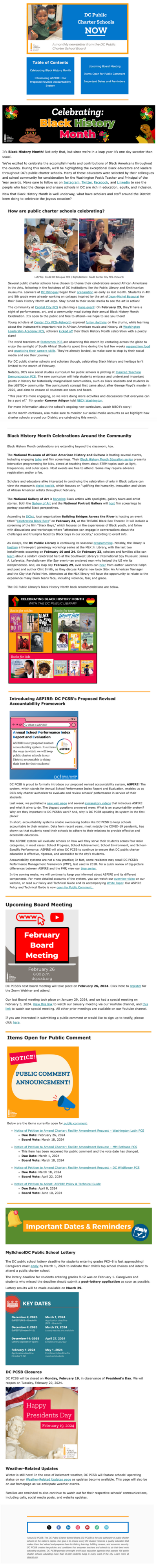 February 2024 content