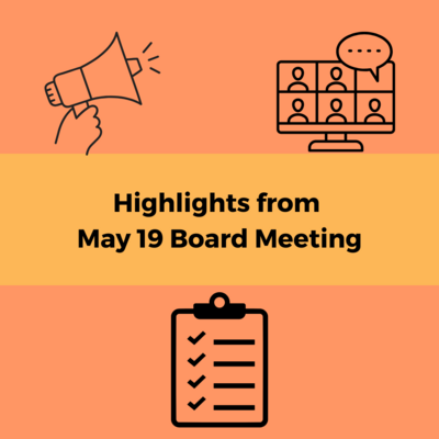 May 19 Board Meeting Graphic