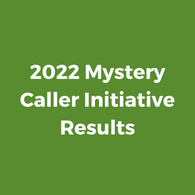 2022 Mystery Caller Initiative 