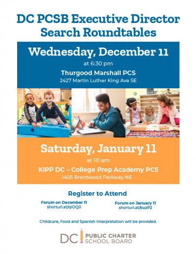 ED Public Forum Flyer