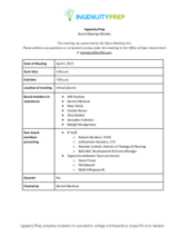 Ingenuity Prep PCS | DC PCSB